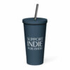 Support Indie insulated cup with a straw - Image 3