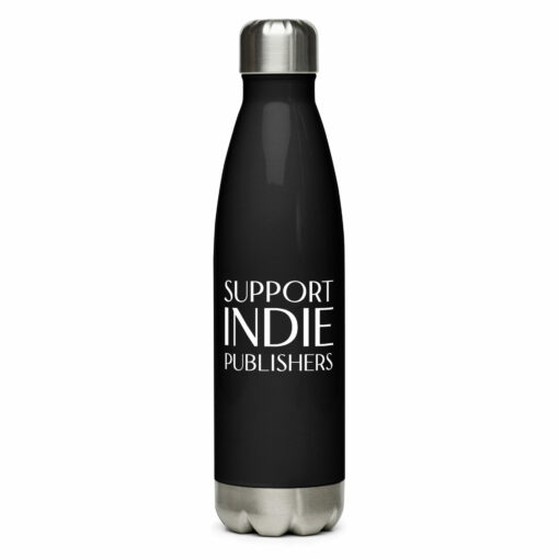 Support Indie stainless steel water bottle