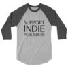 Support Indie 3/4 sleeve raglan shirt - Image 5