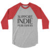 Support Indie 3/4 sleeve raglan shirt - Image 4
