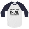 Support Indie 3/4 sleeve raglan shirt - Image 7